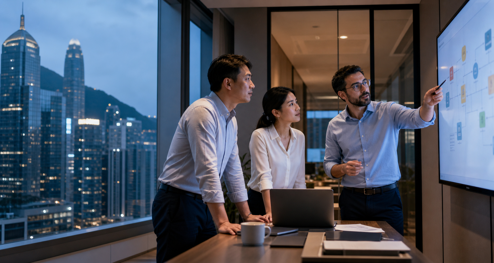 Forward-deployed engineer collaborating with enterprise operations leaders